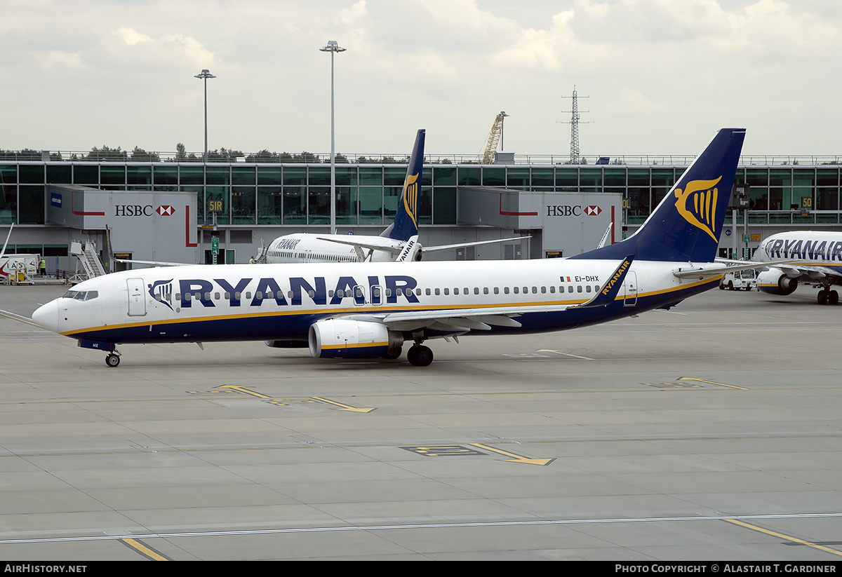 Aircraft Photo of EI-DHX | Boeing 737-8AS | Ryanair | AirHistory.net #236281