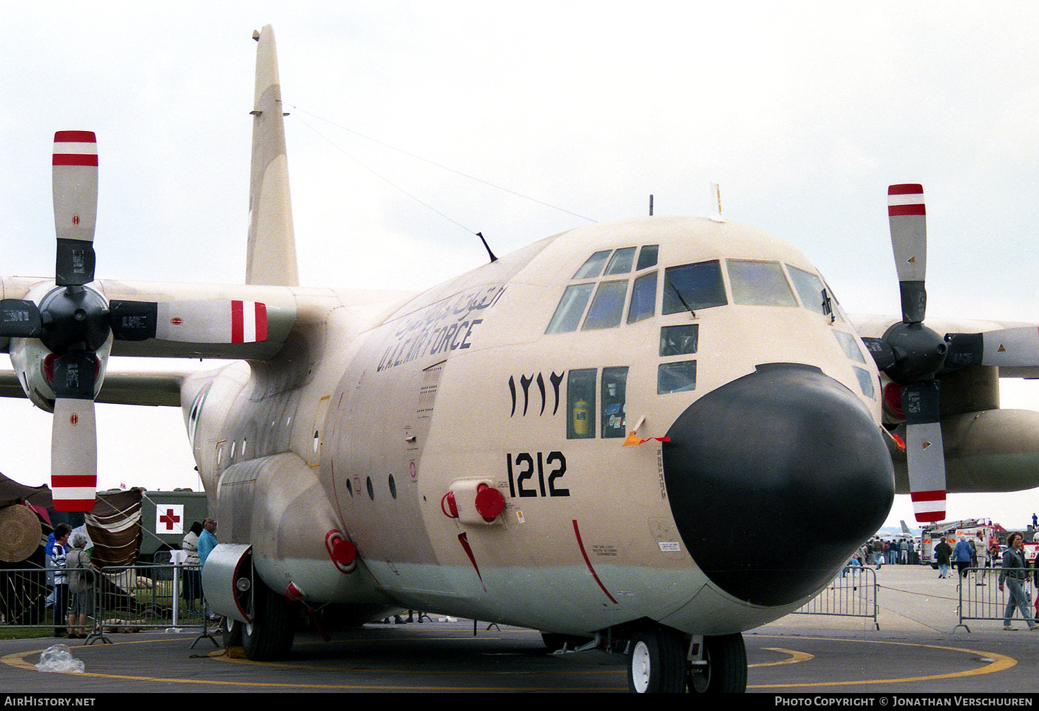 Aircraft Photo of 1212 / ۱۲۱۲ | Lockheed C-130H Hercules | United Arab Emirates - Air Force | AirHistory.net #236295