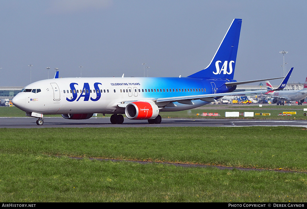 Aircraft Photo of LN-RGI | Boeing 737-86N | Scandinavian Airlines - SAS | AirHistory.net #236311