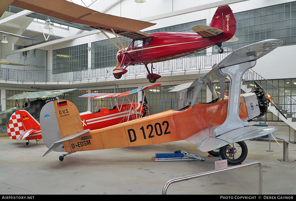 Aircraft Photo of D-EOSM / D1202 | Udet U-12 Flamingo (replica) | DVS Schleissheim | AirHistory.net #236315