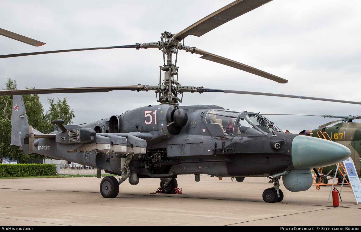 Aircraft Photo of RF-91341 | Kamov Ka-52 Alligator | Russia - Army | AirHistory.net #236328