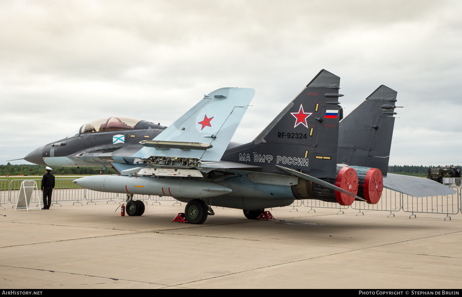 Aircraft Photo of RF-92324 | Mikoyan-Gurevich MiG-29K (9-31) | Russia - Navy | AirHistory.net #236329