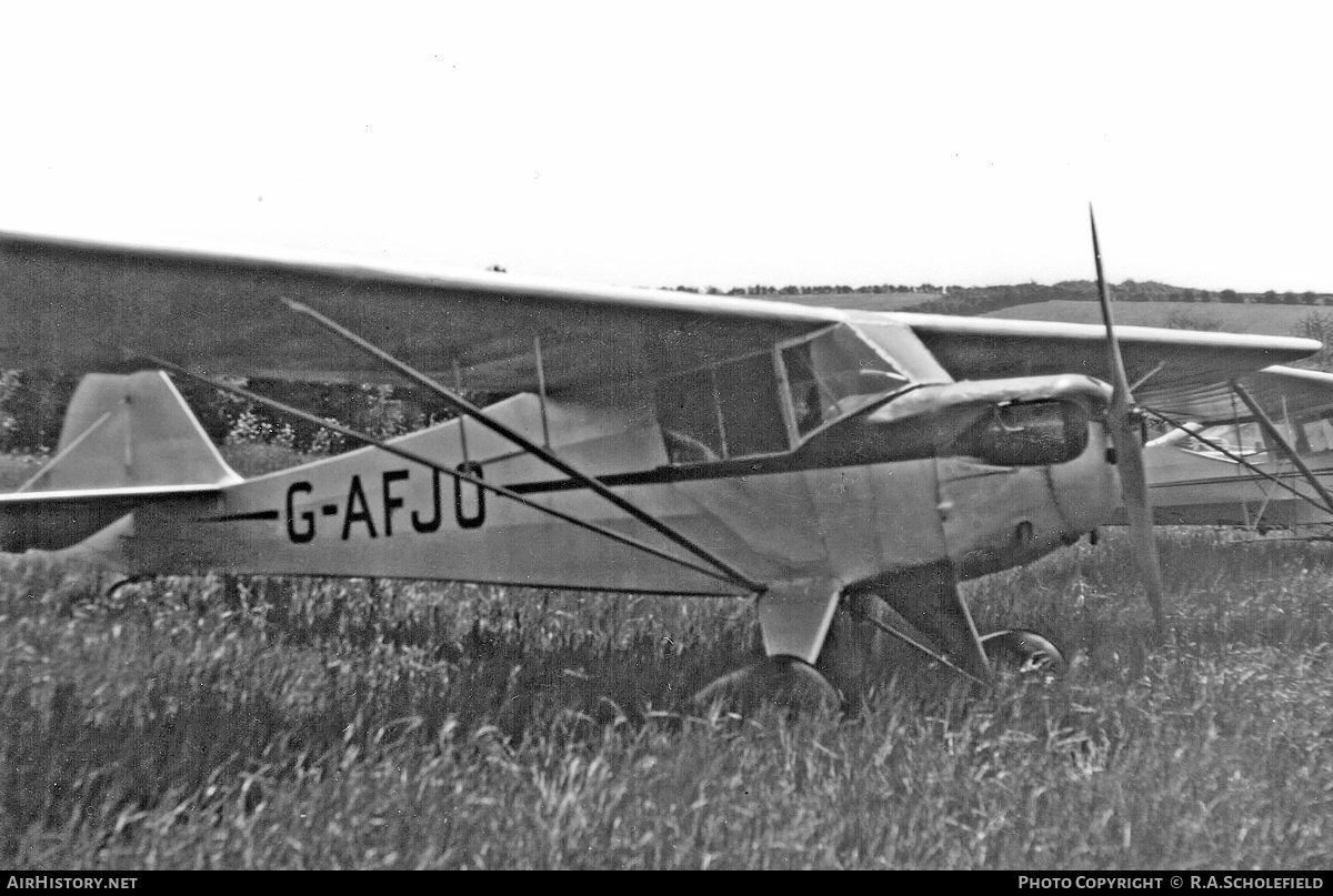 Aircraft Photo of G-AFJO | Taylorcraft A | (Rotol Flying Club) | AirHistory.net #236340