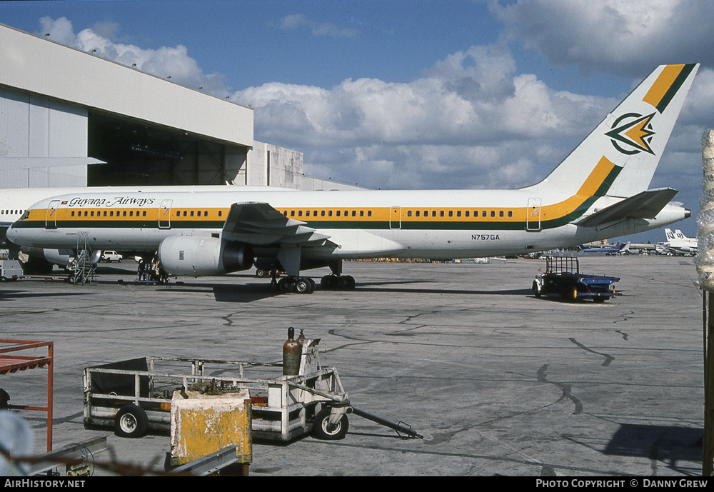 Aircraft Photo of N757GA | Boeing 757-28A | Guyana Airways | AirHistory.net #236357
