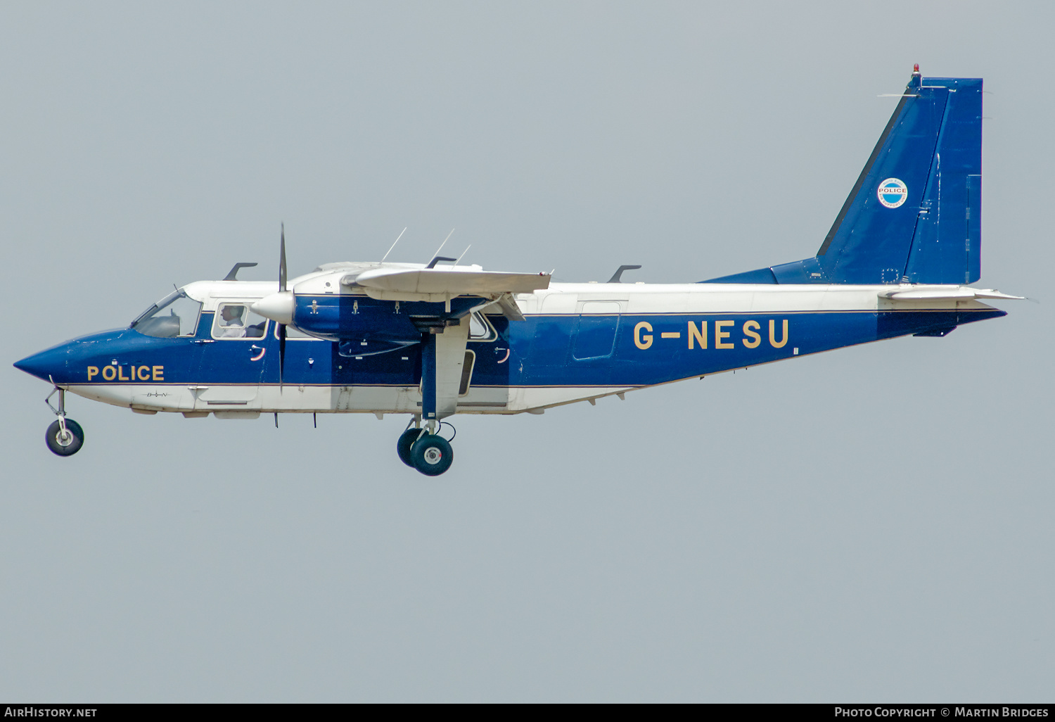 Aircraft Photo of G-NESU | Pilatus Britten-Norman BN-2B-20 Islander | Police | AirHistory.net #236367