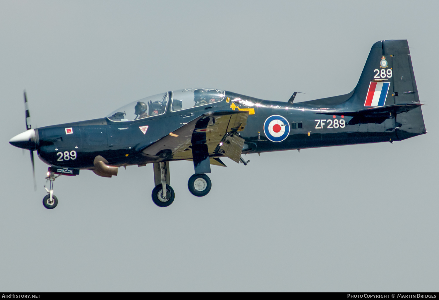 Aircraft Photo of ZF289 | Short S-312 Tucano T1 | UK - Air Force | AirHistory.net #236371