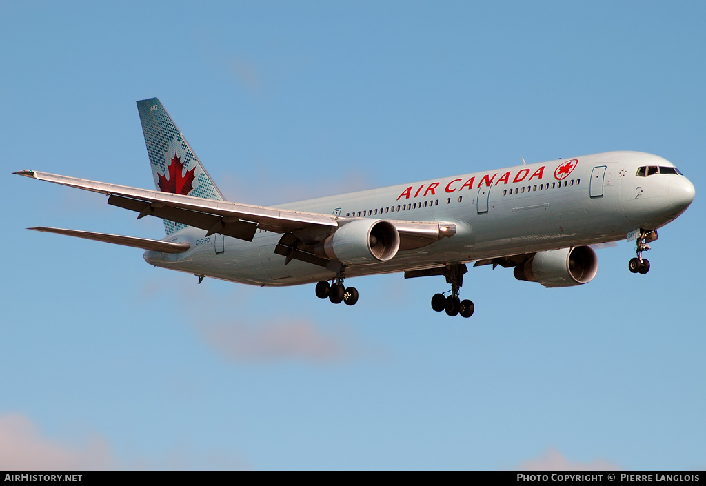 Aircraft Photo of C-GHPD | Boeing 767-3Y0/ER | Air Canada | AirHistory.net #236379