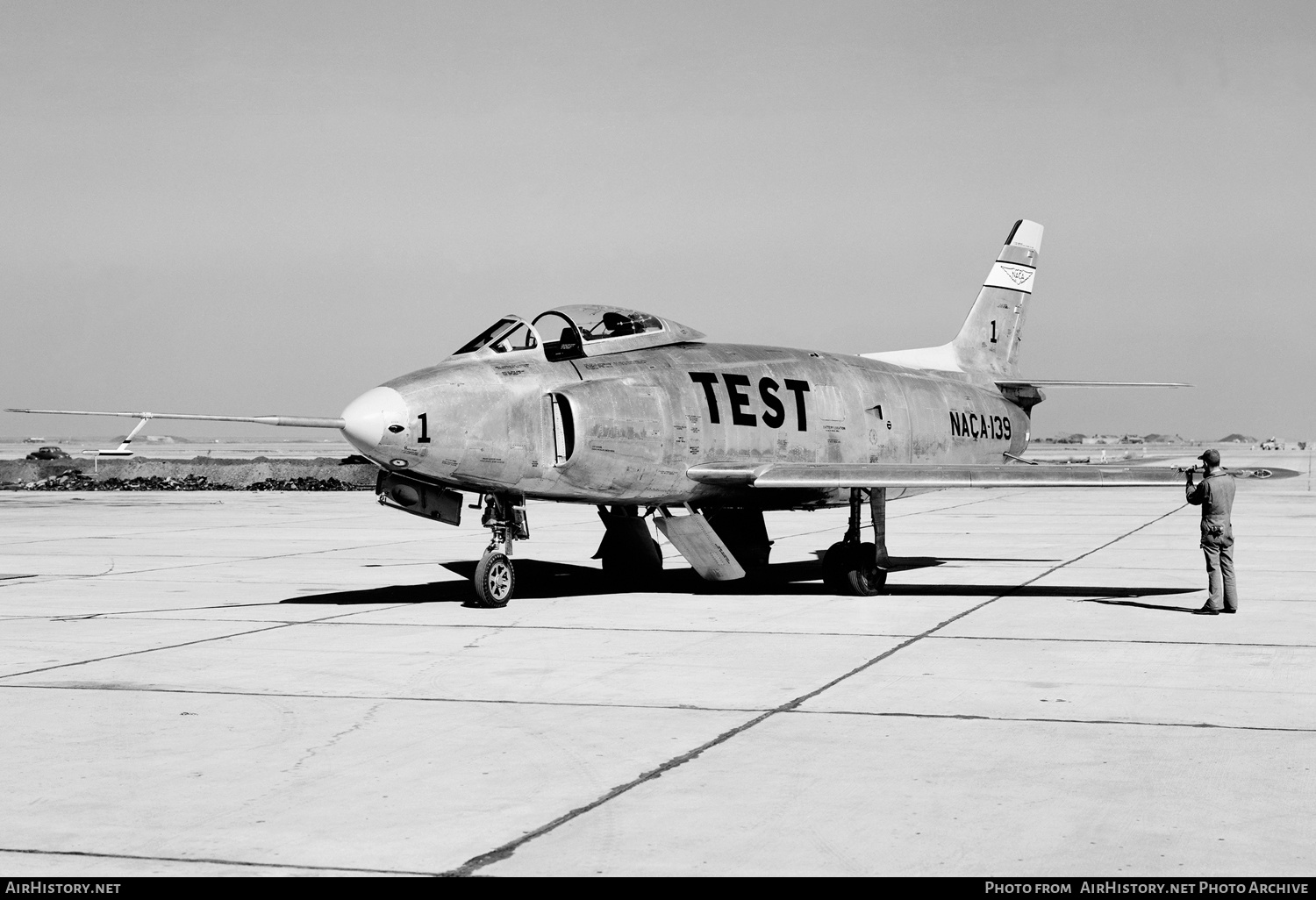 Aircraft Photo of NACA139 North American YF93A NACA National