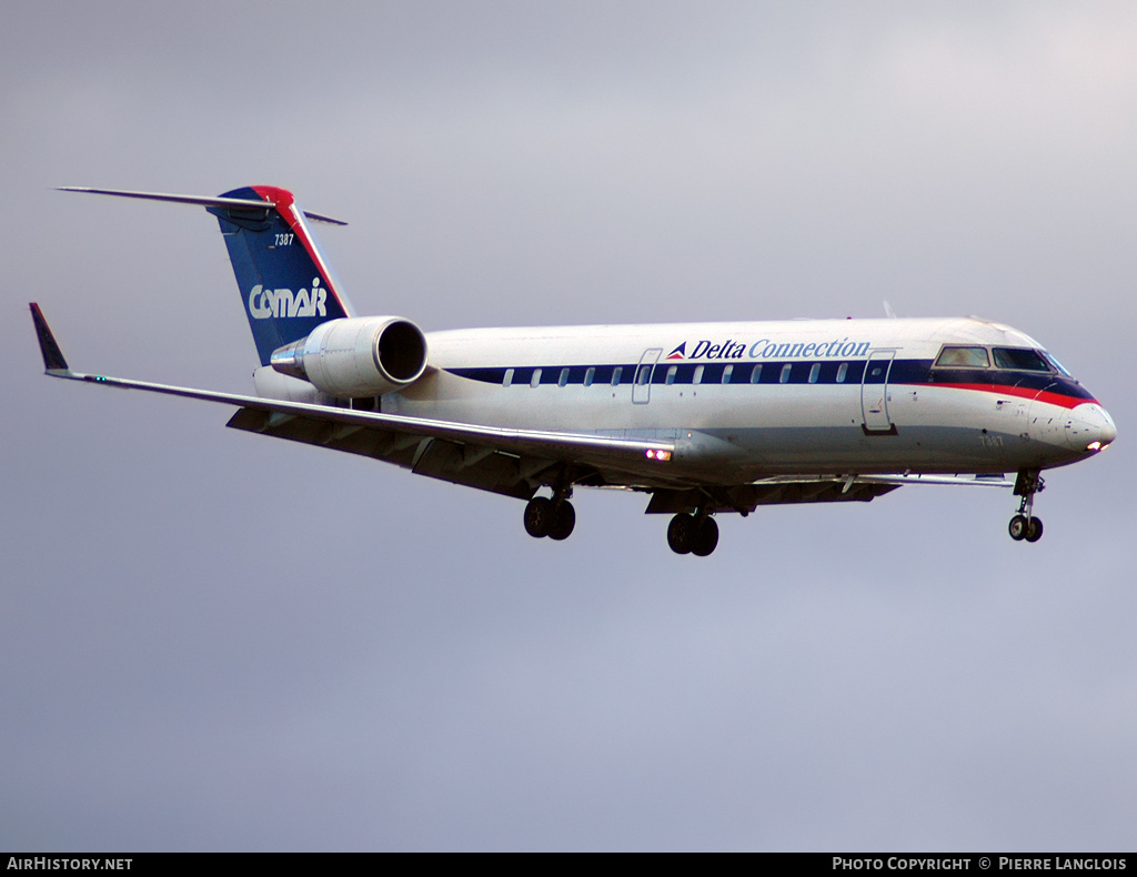 Aircraft Photo of N814CA | Bombardier CRJ-200ER (CL-600-2B19) | Delta Connection | AirHistory.net #236389