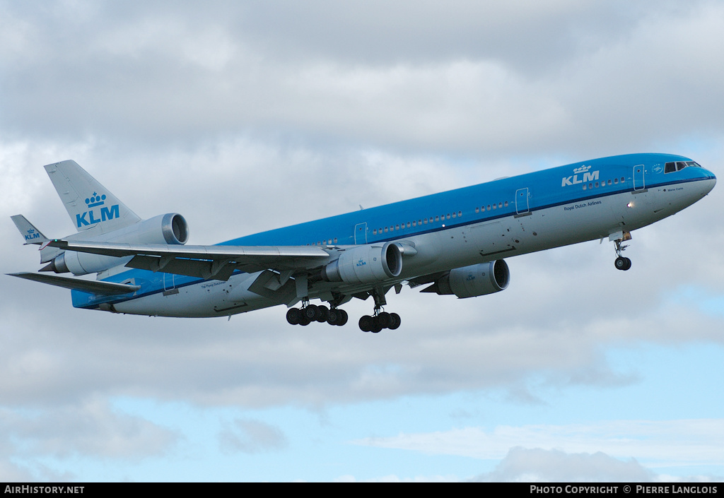 Aircraft Photo of PH-KCC | McDonnell Douglas MD-11 | KLM - Royal Dutch Airlines | AirHistory.net #236393