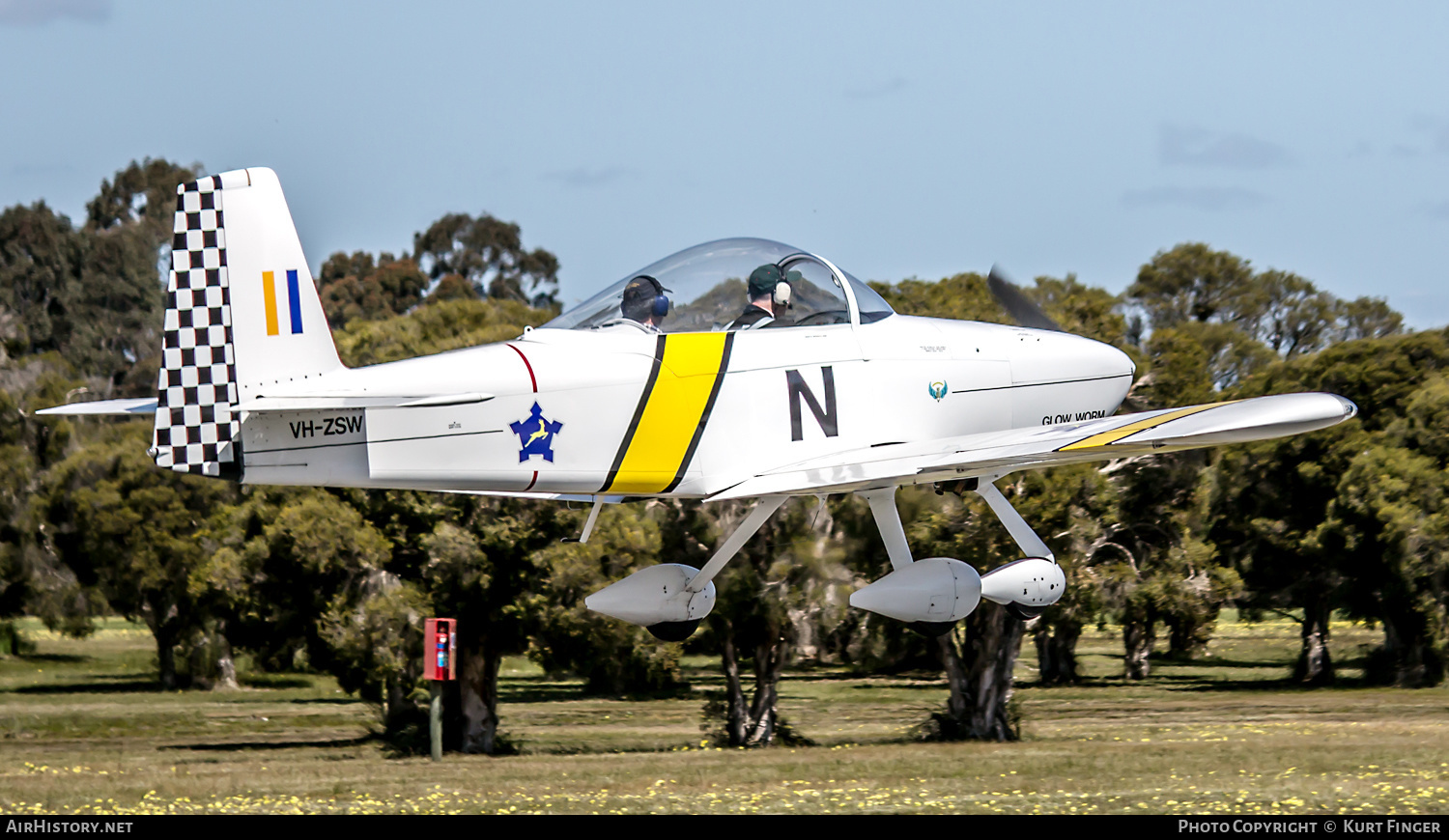 Aircraft Photo of VH-ZSW | Van's RV-8A | South Africa - Air Force | AirHistory.net #236405