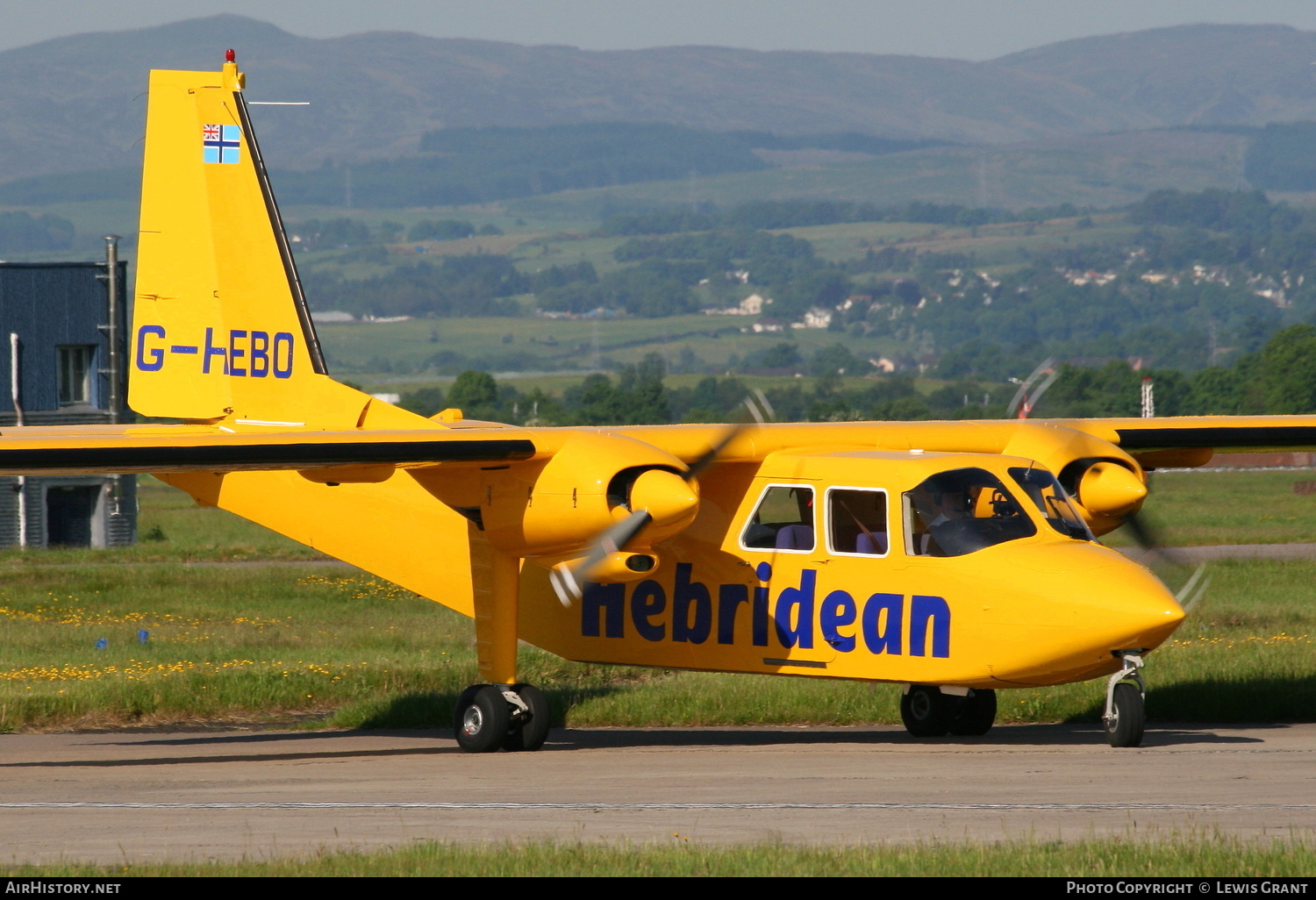 Aircraft Photo of G-HEBO | Britten-Norman BN-2B-26 Islander | Hebridean Air Services | AirHistory.net #236429