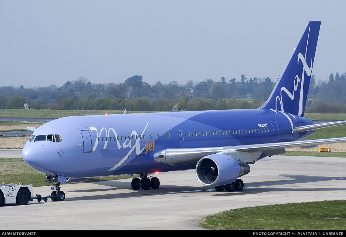 Aircraft Photo of N250MY | Boeing 767-238/ER | MaxJet Airways | AirHistory.net #236433