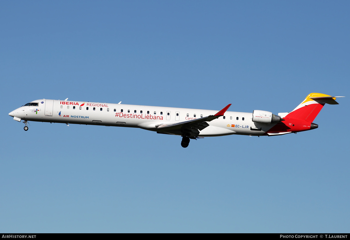 Aircraft Photo of EC-LJR | Bombardier CRJ-1000ER NG (CL-600-2E25) | Iberia Regional | AirHistory.net #236435