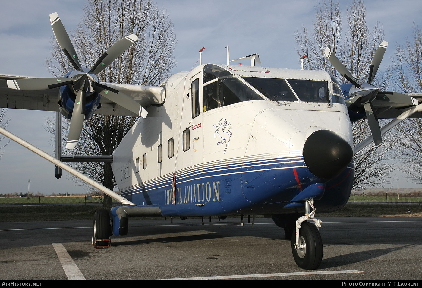 Aircraft Photo of G-BEOL | Short SC.7 Skyvan 3-100 | Invicta Aviation | AirHistory.net #236437