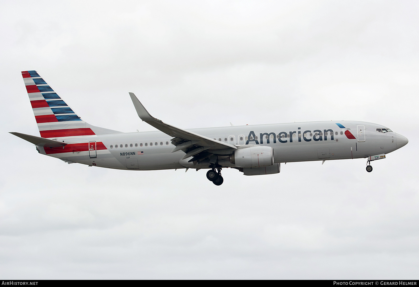 Aircraft Photo of N896NN | Boeing 737-823 | American Airlines | AirHistory.net #236475