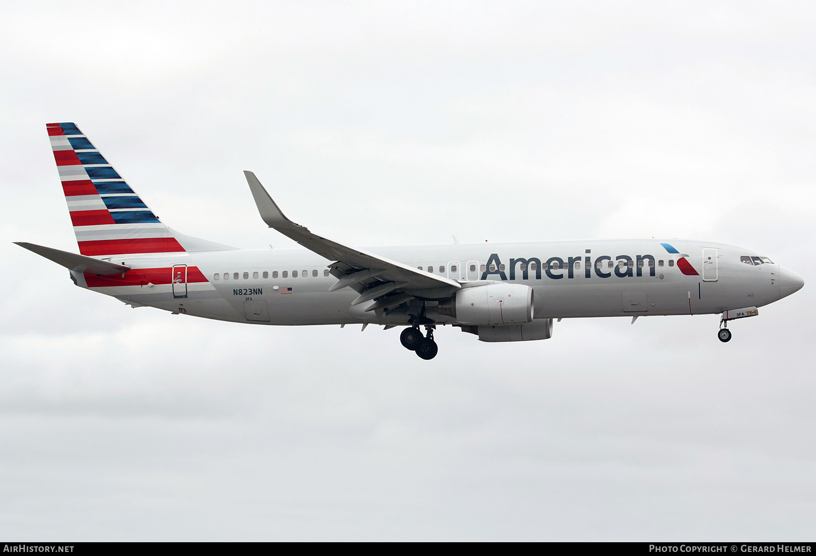 Aircraft Photo of N823NN | Boeing 737-823 | American Airlines | AirHistory.net #236477