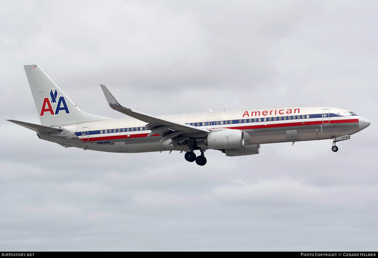 Aircraft Photo of N884NN | Boeing 737-823 | American Airlines | AirHistory.net #236479