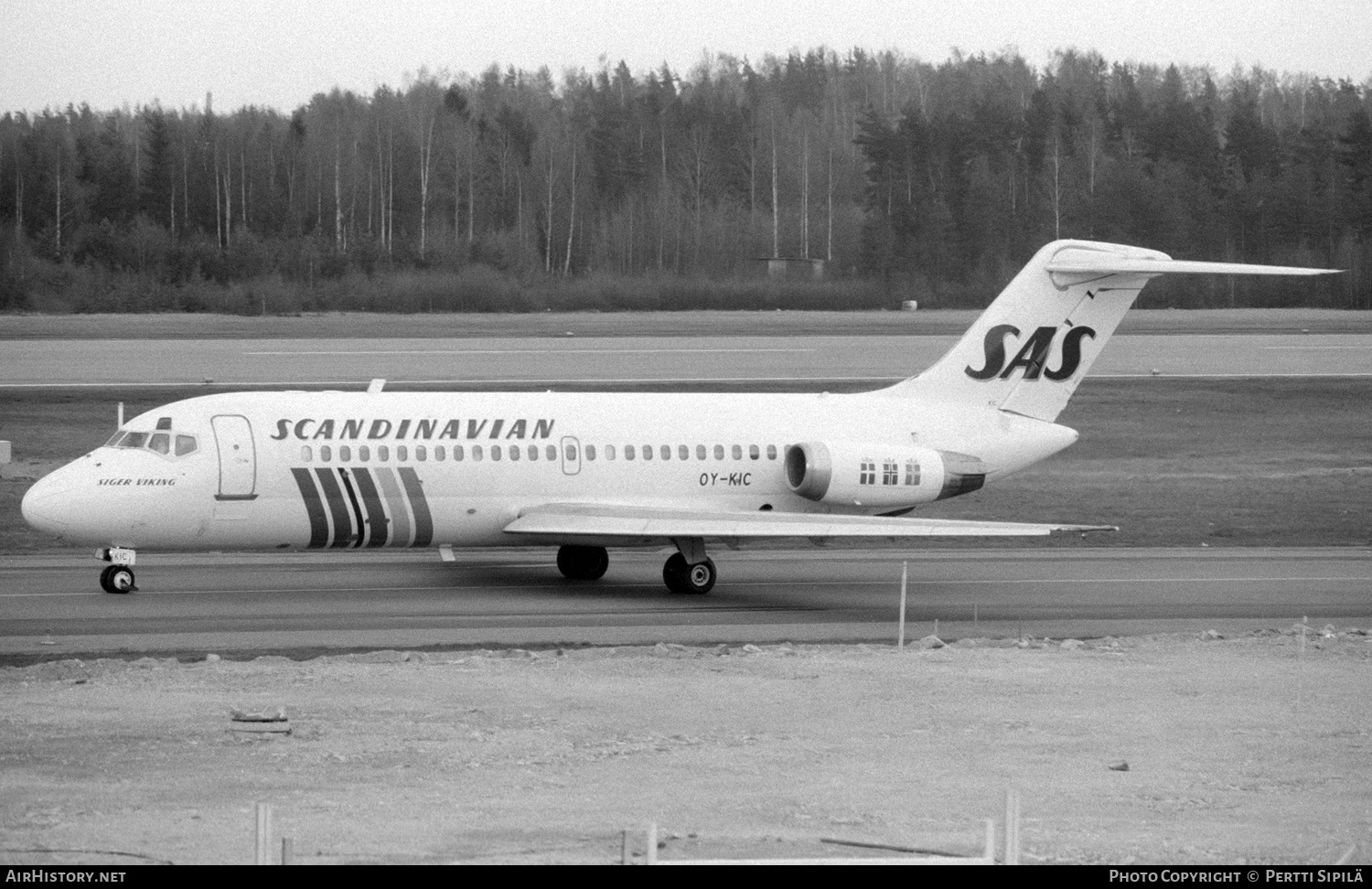 Aircraft Photo of OY-KIC | McDonnell Douglas DC-9-21 | Scandinavian Airlines - SAS | AirHistory.net #236482