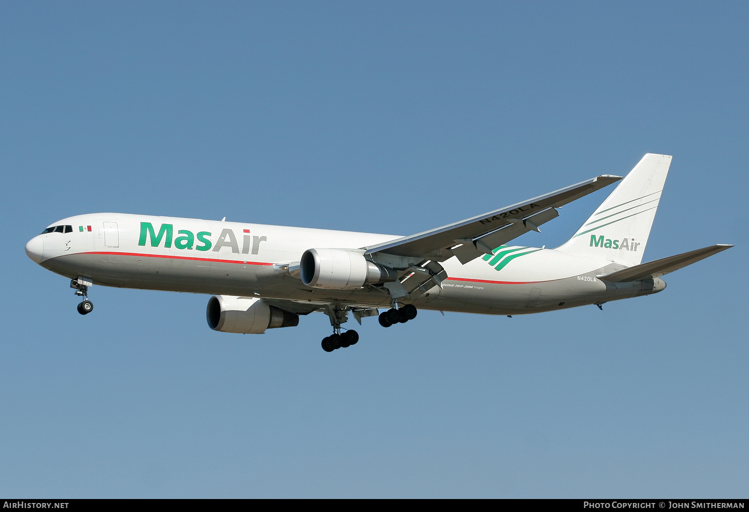 Aircraft Photo of N420LA | Boeing 767-316F/ER | MasAir | AirHistory.net #236484