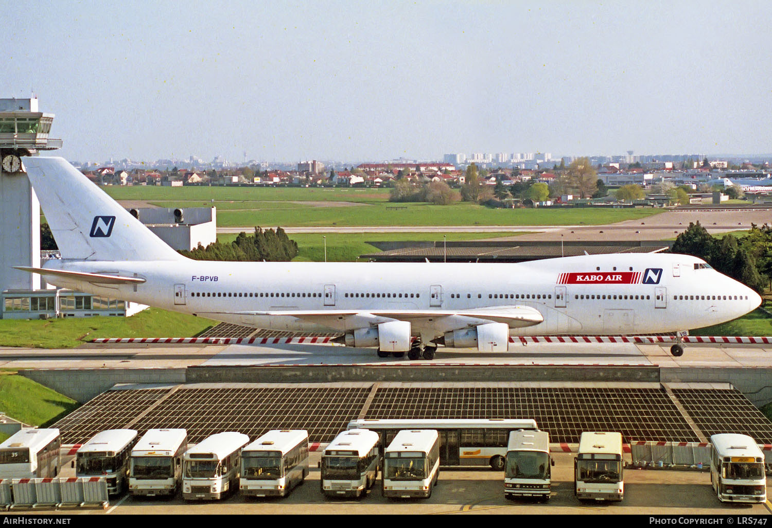 Aircraft Photo of F-BPVB | Boeing 747-128 | Kabo Air | AirHistory.net #236502