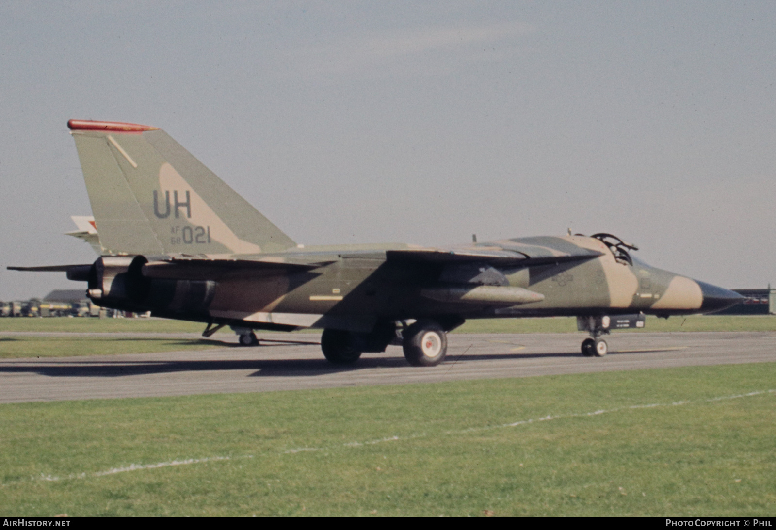 Aircraft Photo of 68-0021 / AF68-021 | General Dynamics F-111E Aardvark | USA - Air Force | AirHistory.net #236527