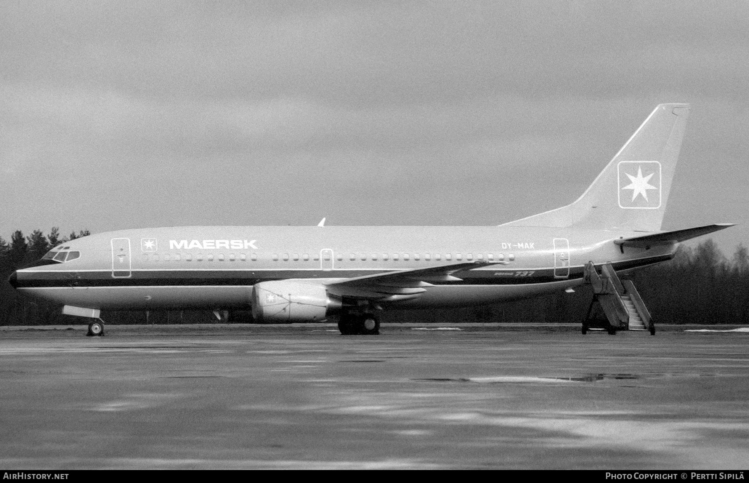 Aircraft Photo of OY-MAK | Boeing 737-3L9 | Maersk Air | AirHistory.net #236529