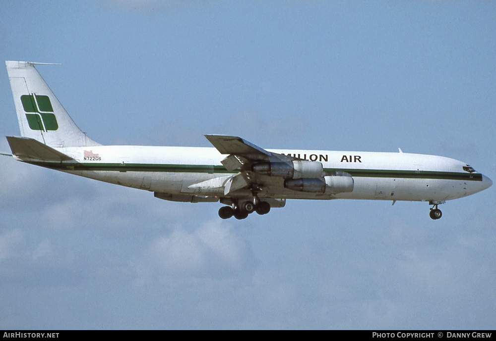 Aircraft Photo of N722GS | Boeing 707-321C | Millon Air | AirHistory.net #236540