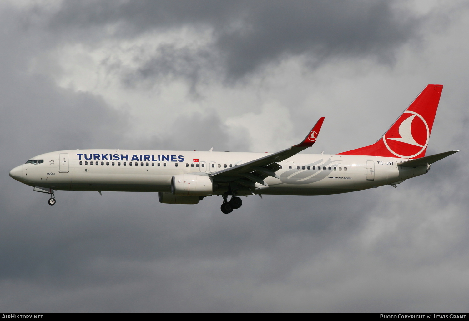 Aircraft Photo of TC-JYI | Boeing 737-9F2/ER | Turkish Airlines | AirHistory.net #236546