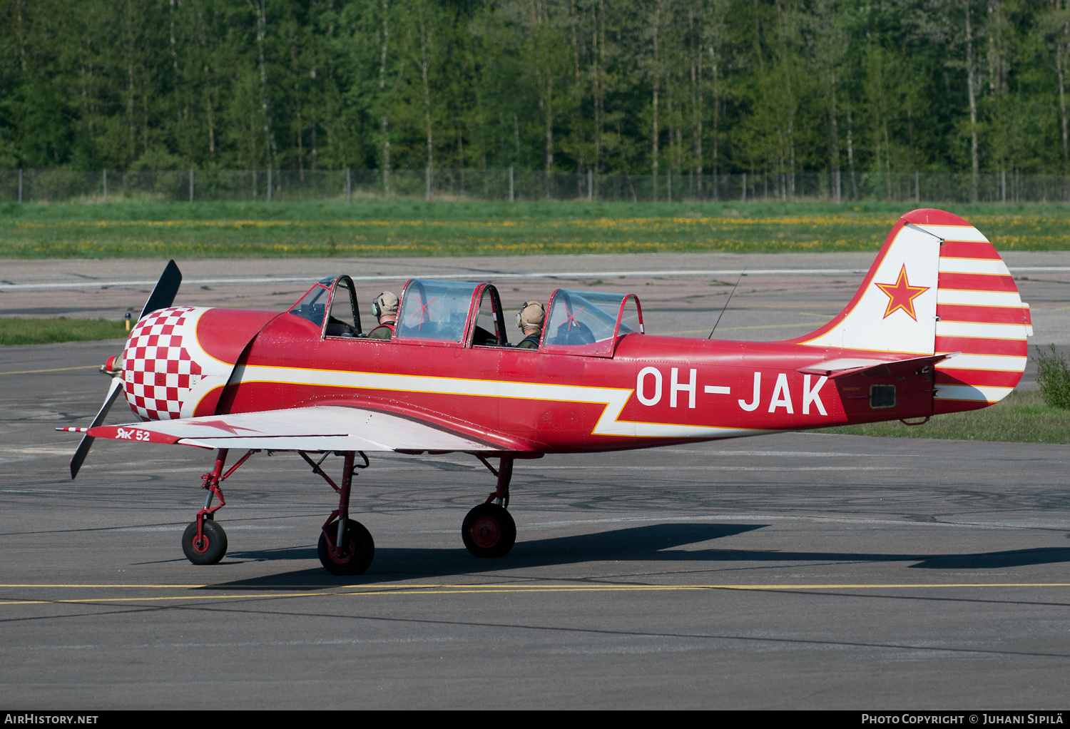 Aircraft Photo of OH-JAK | Yakovlev Yak-52 | AirHistory.net #236550