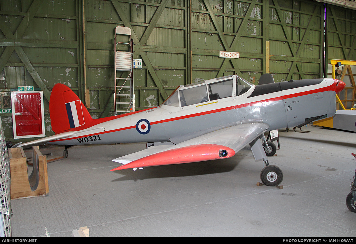 Aircraft Photo of WD321 | De Havilland DHC-1 Chipmunk Mk22 | UK - Air Force | AirHistory.net #236559