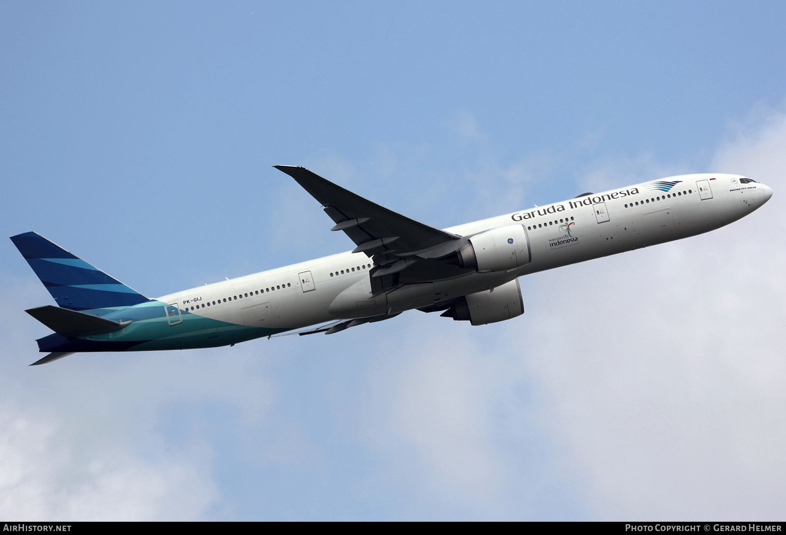 Aircraft Photo of PK-GIJ | Boeing 777-3U3/ER | Garuda Indonesia | AirHistory.net #236566