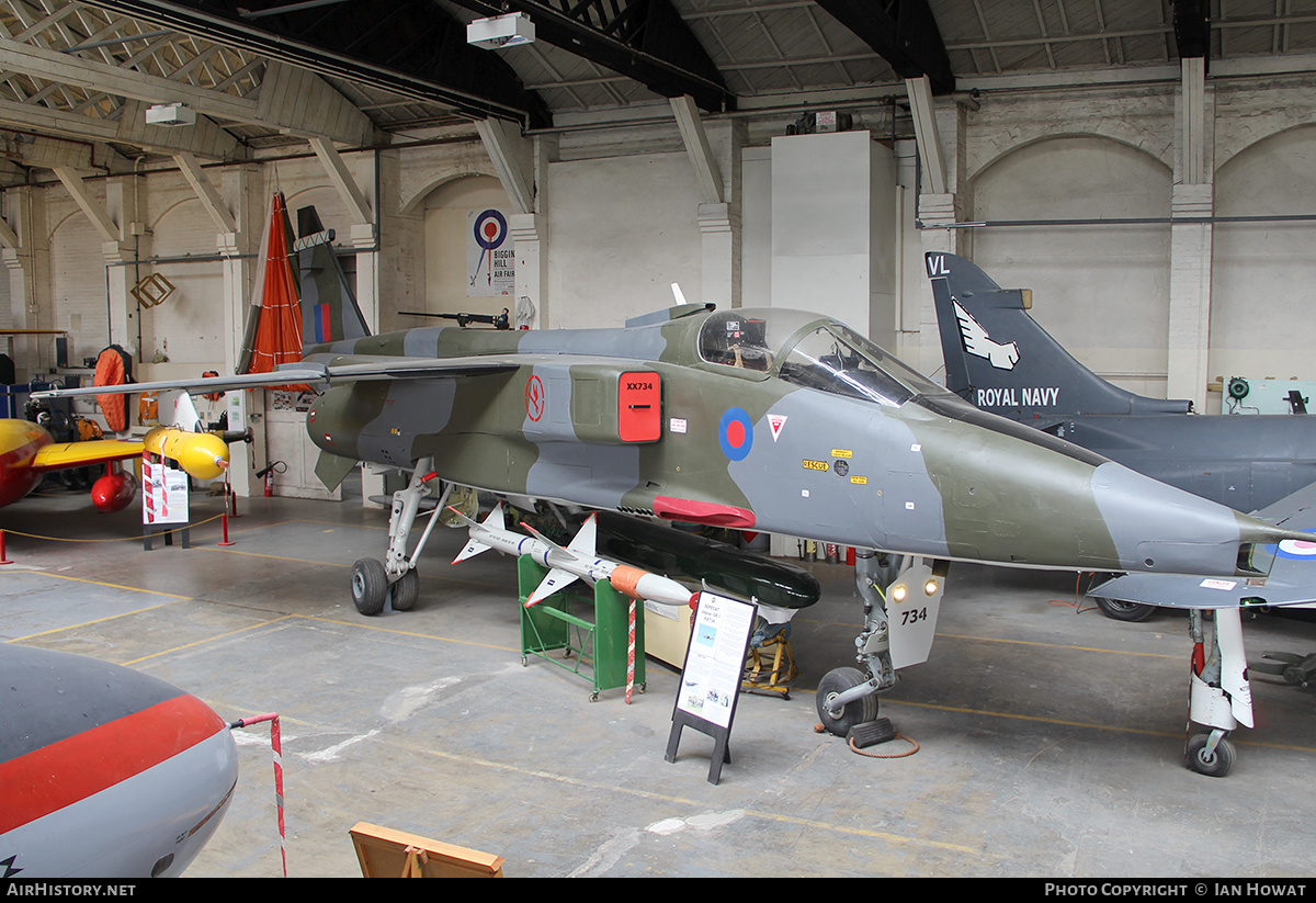 Aircraft Photo of XX734 | Sepecat Jaguar GR1 | UK - Air Force | AirHistory.net #236568