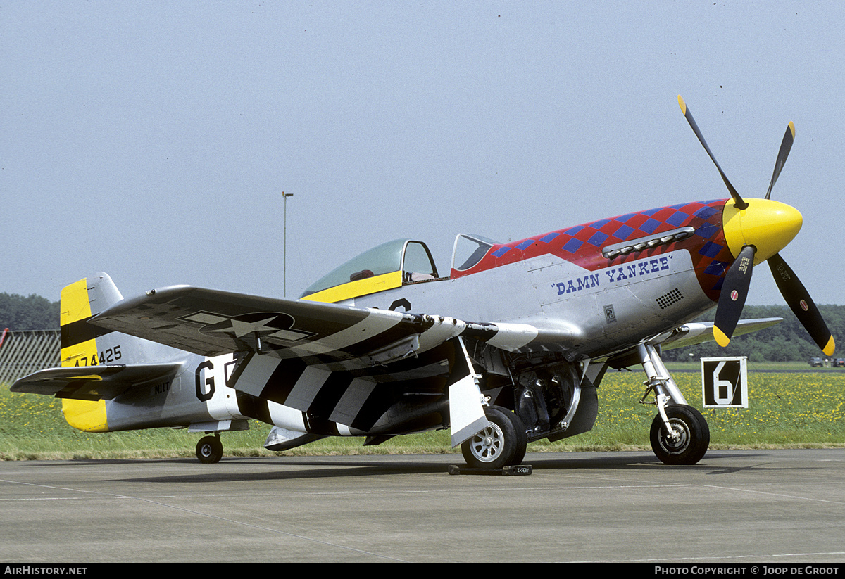 Aircraft Photo of N11T / 474425 | North American P-51D Mustang | USA - Air Force | AirHistory.net #236573