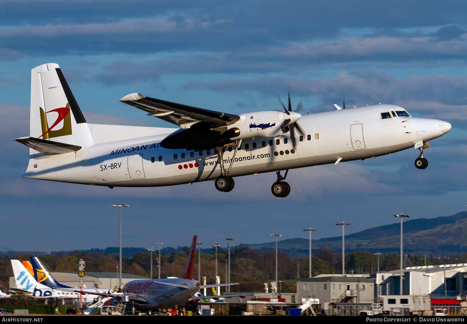 Aircraft Photo of SX-BRV | Fokker 50 | Minoan Air | AirHistory.net #236579