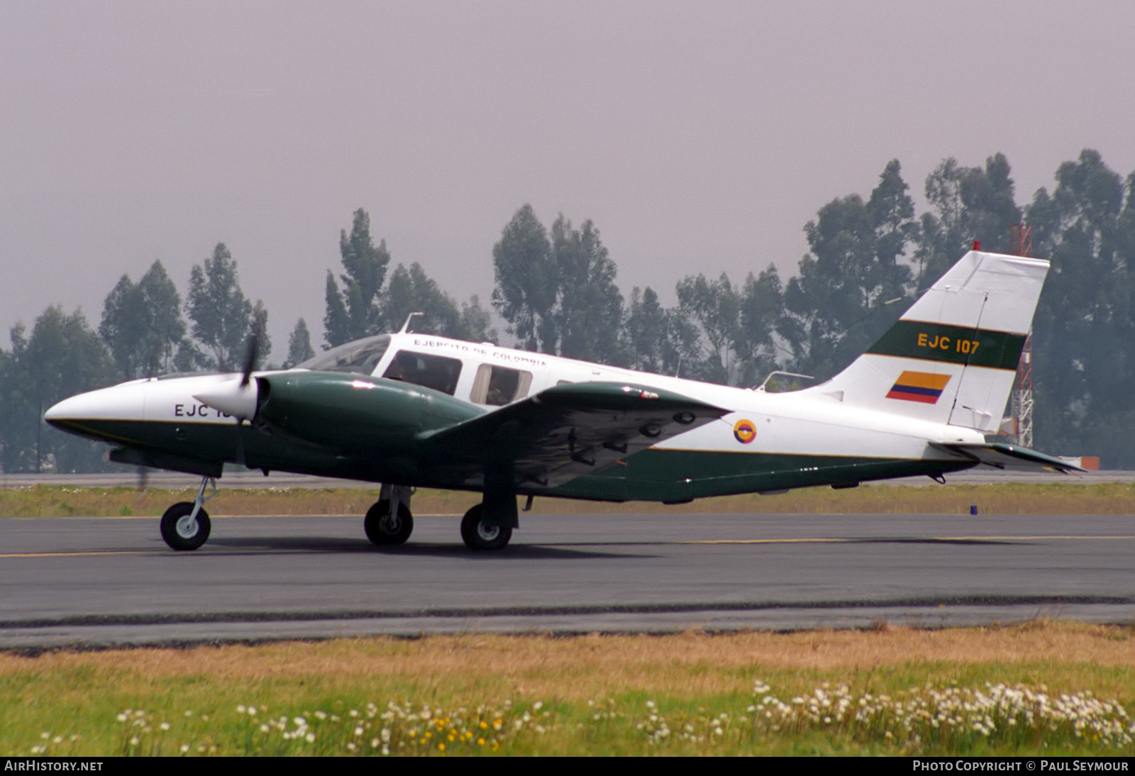 Aircraft Photo of EJC 107 | Piper PA-34-220T Seneca III | Colombia - Army | AirHistory.net #236582