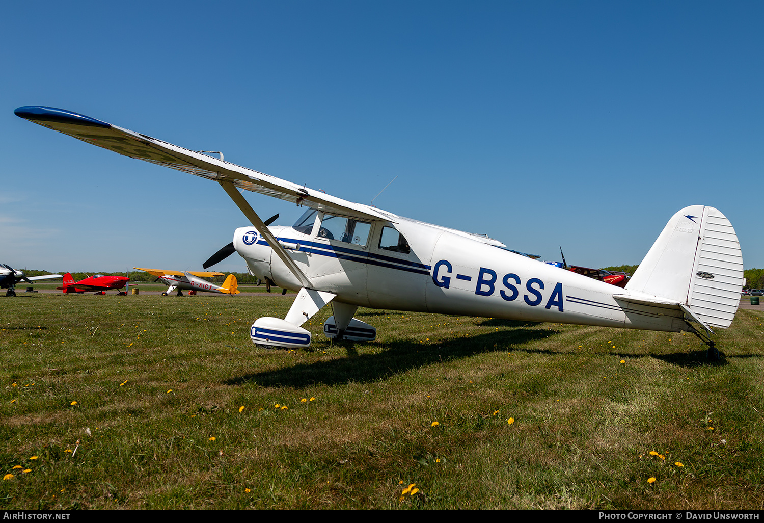 Aircraft Photo of G-BSSA | Luscombe 8E Silvaire Deluxe | AirHistory.net #236589