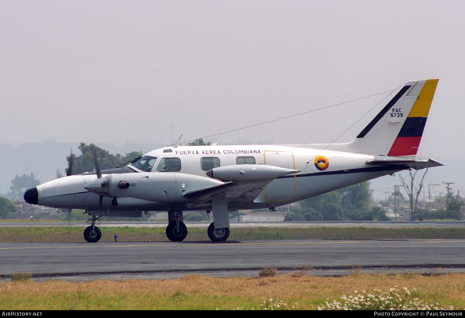 Aircraft Photo of FAC5739 | Piper PA-31T Cheyenne | Colombia - Air Force | AirHistory.net #236590