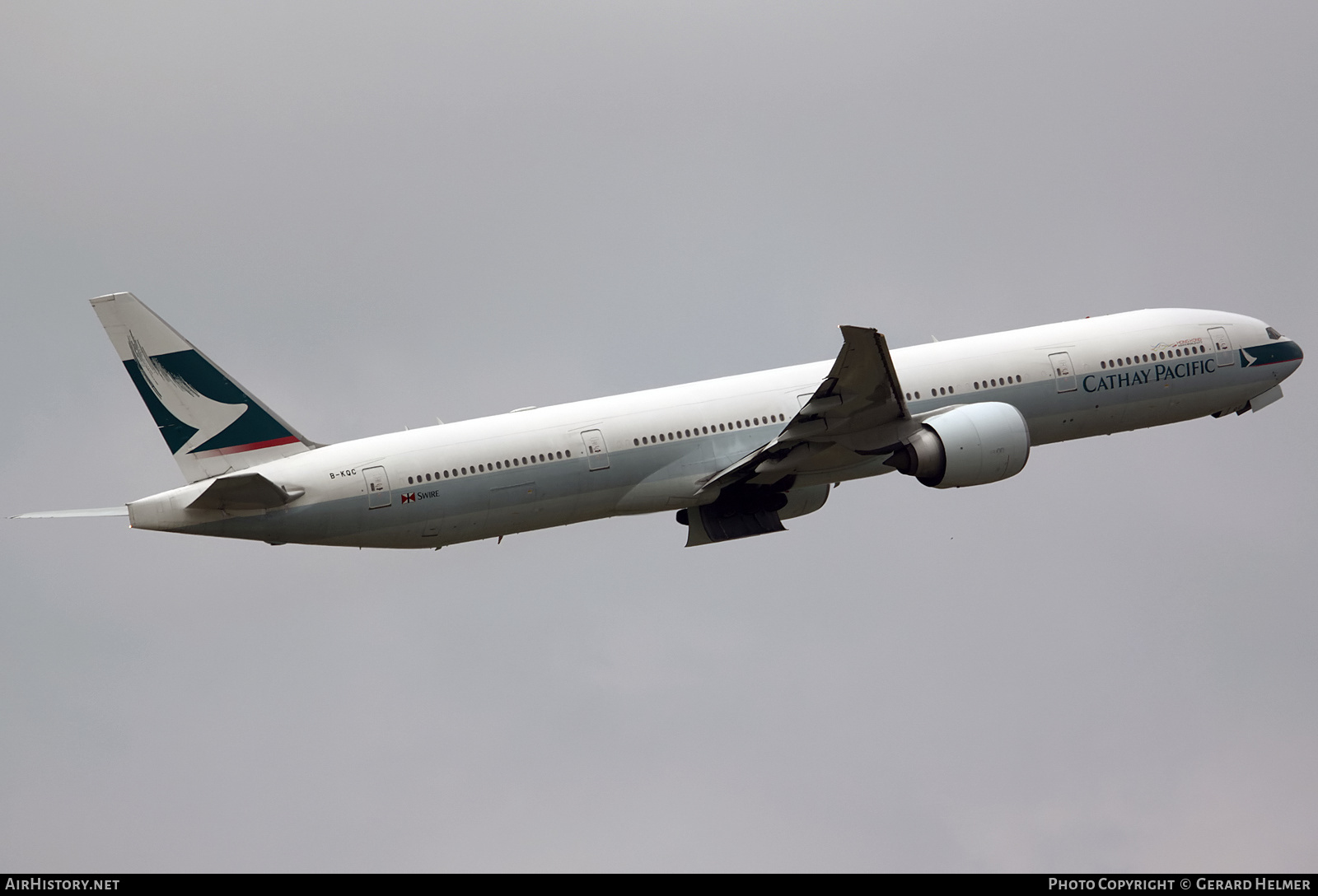 Aircraft Photo of B-KQC | Boeing 777-367/ER | Cathay Pacific Airways | AirHistory.net #236596
