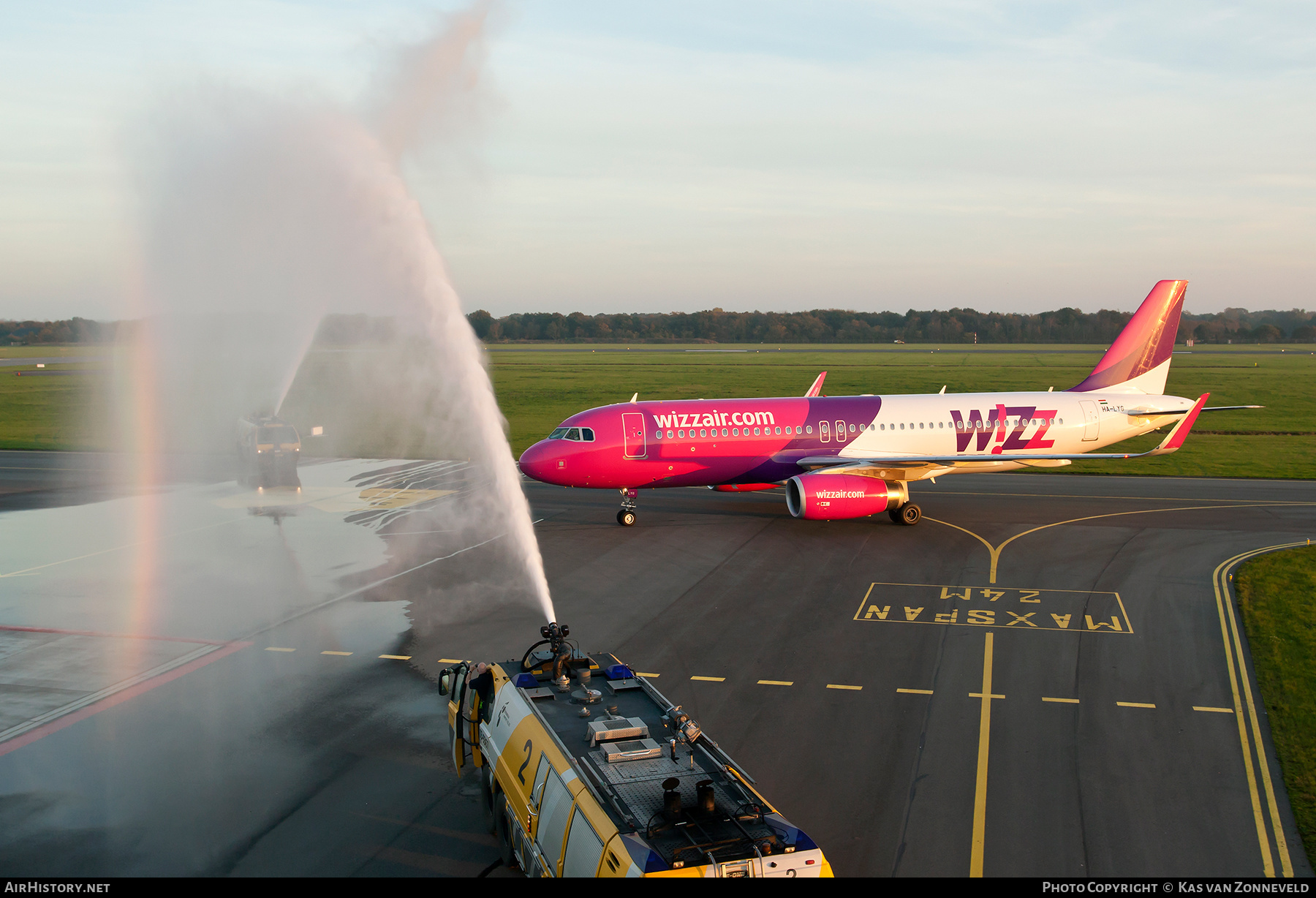 Aircraft Photo of HA-LYG | Airbus A320-232 | Wizz Air | AirHistory.net #236606