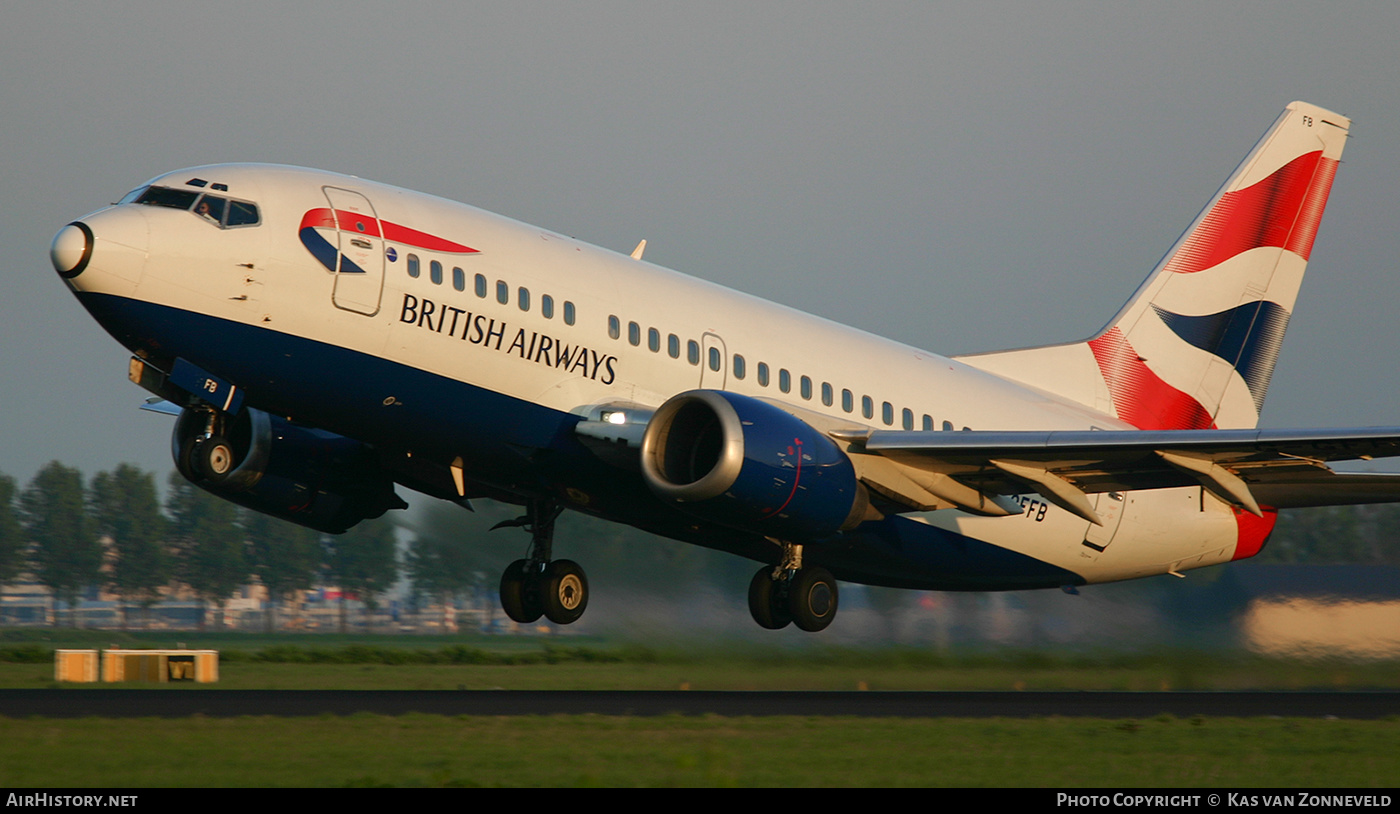 Aircraft Photo of G-GFFB | Boeing 737-505 | British Airways | AirHistory.net #236607