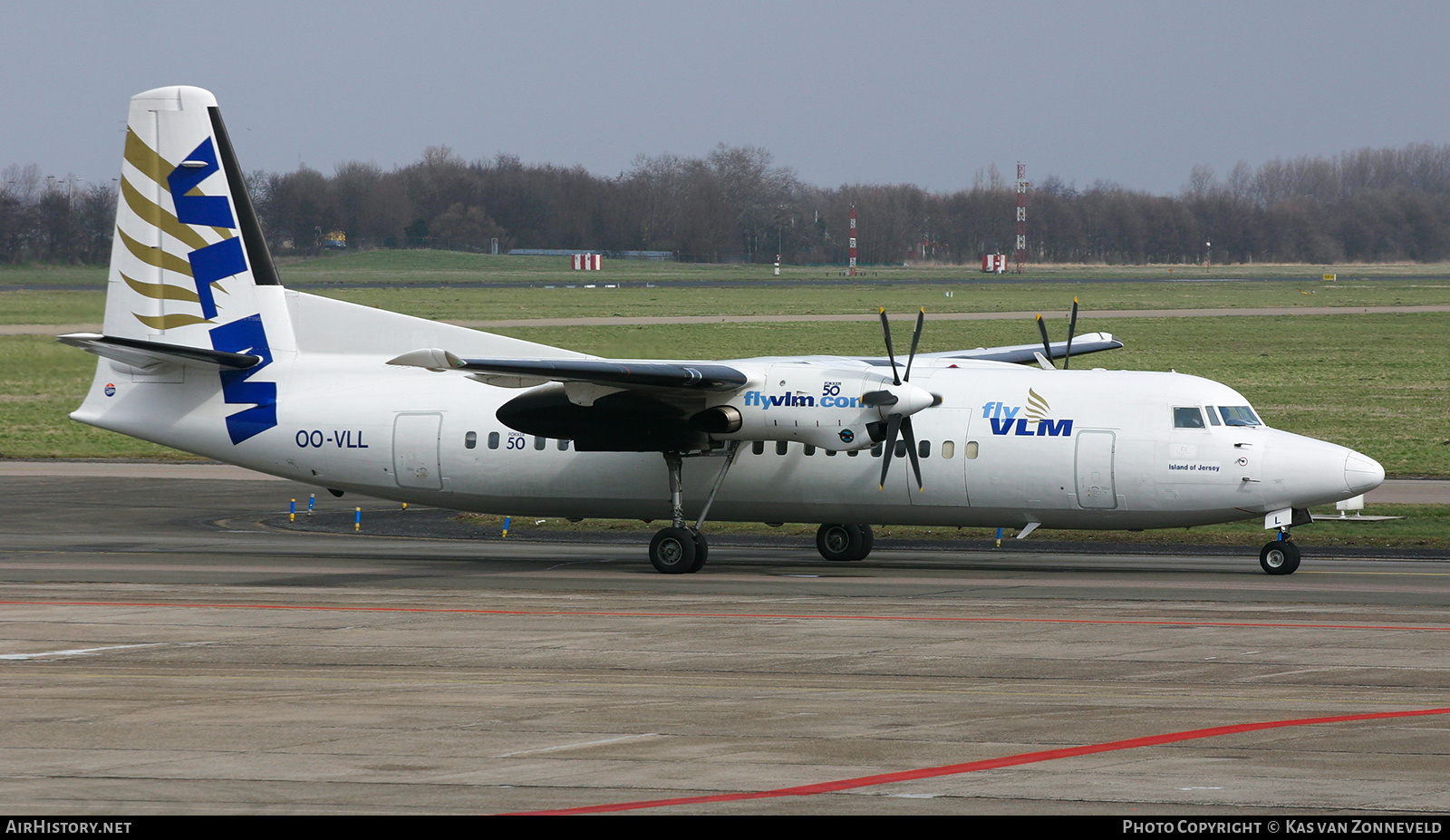 Aircraft Photo of OO-VLL | Fokker 50 | VLM Airlines | AirHistory.net #236609