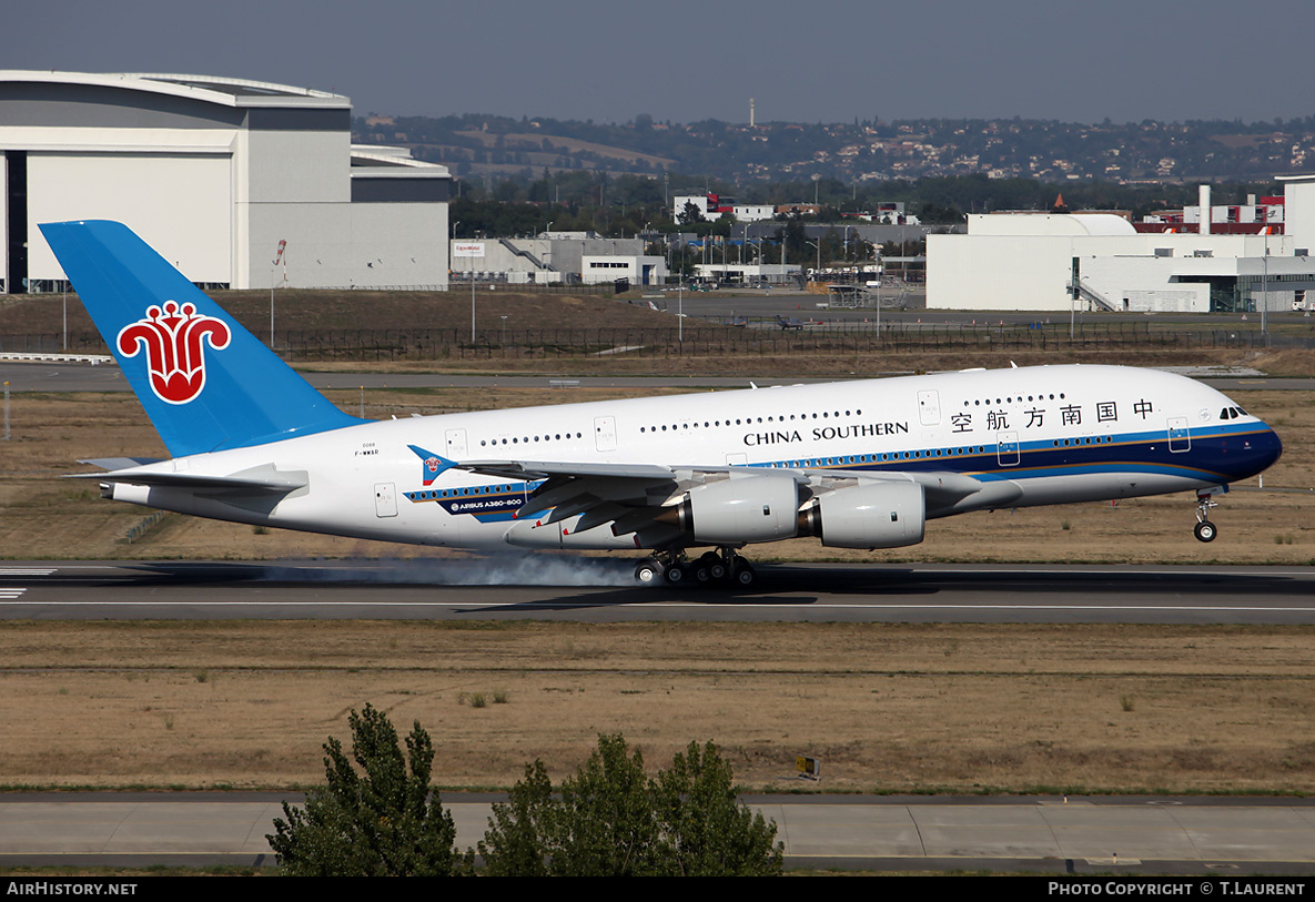 Aircraft Photo of F-WWAR | Airbus A380-841 | China Southern Airlines | AirHistory.net #236620