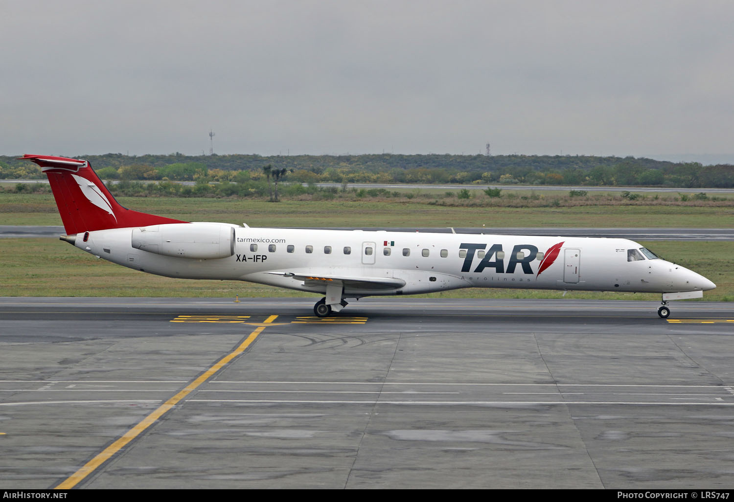 Aircraft Photo of XA-IFP | Embraer ERJ-145LR (EMB-145LR) | TAR Aerolíneas - Transportes Aéreos Regionales | AirHistory.net #236633