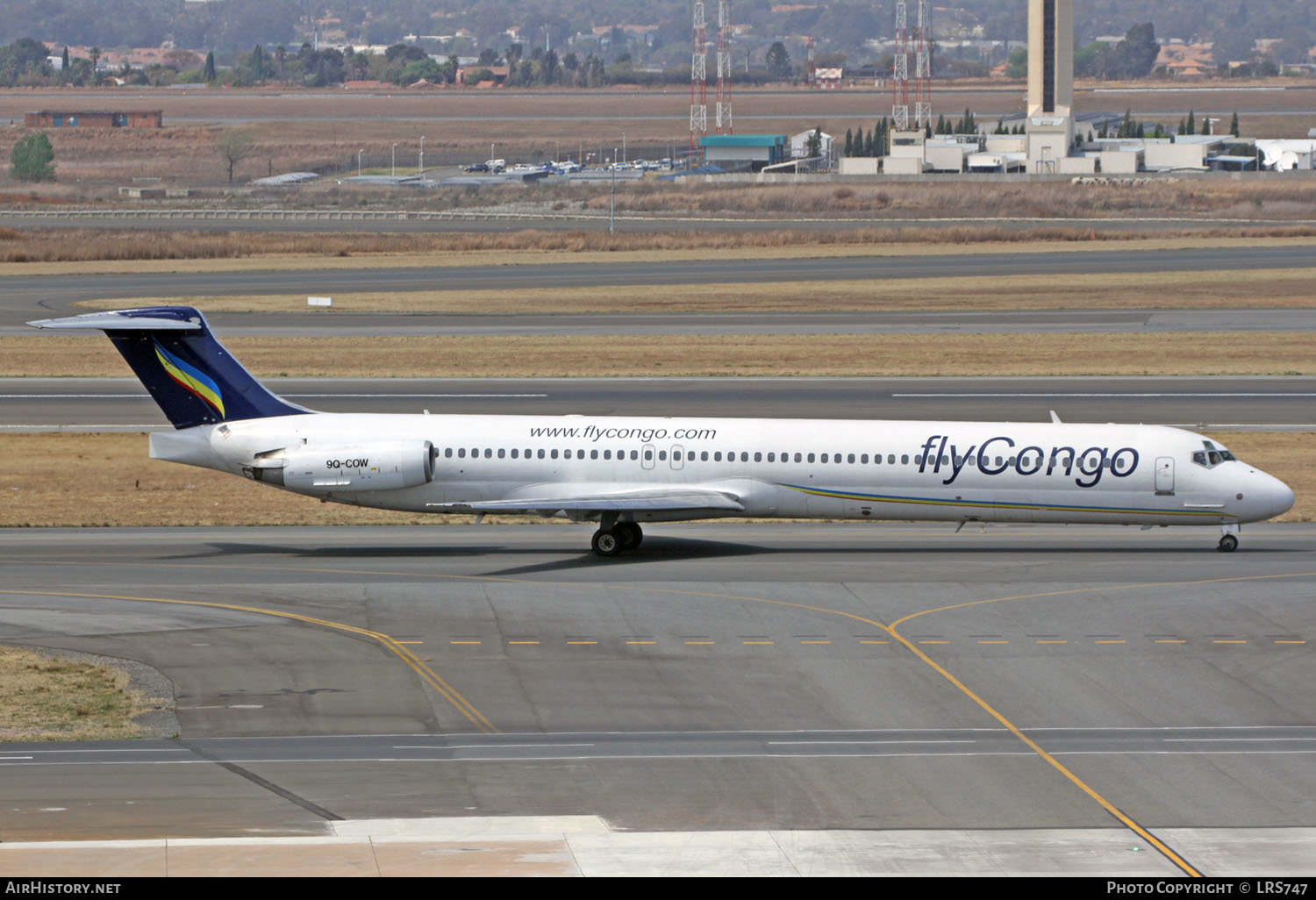 Aircraft Photo of 9Q-COW | McDonnell Douglas MD-82 (DC-9-82) | Fly Congo | AirHistory.net #236658