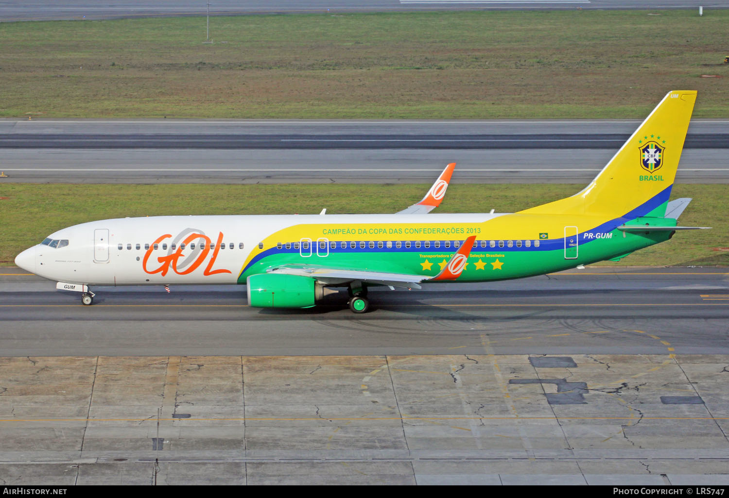 Aircraft Photo of PR-GUM | Boeing 737-8EH | GOL Linhas Aéreas | AirHistory.net #236660
