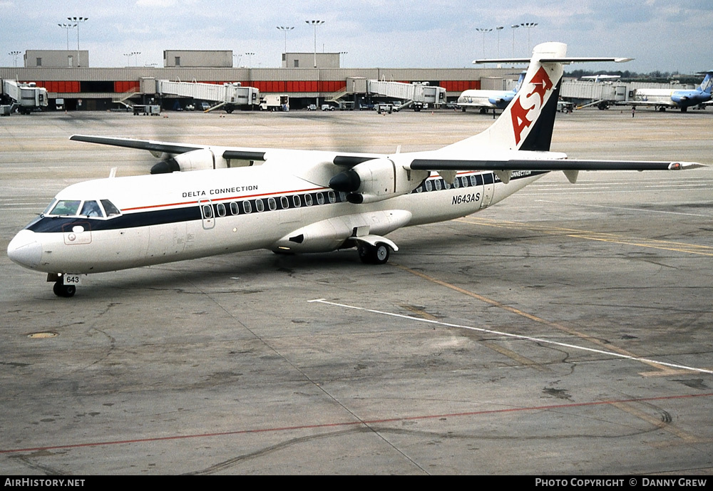 Aircraft Photo of N643AS | ATR ATR-72-212 | Delta Connection | AirHistory.net #236662