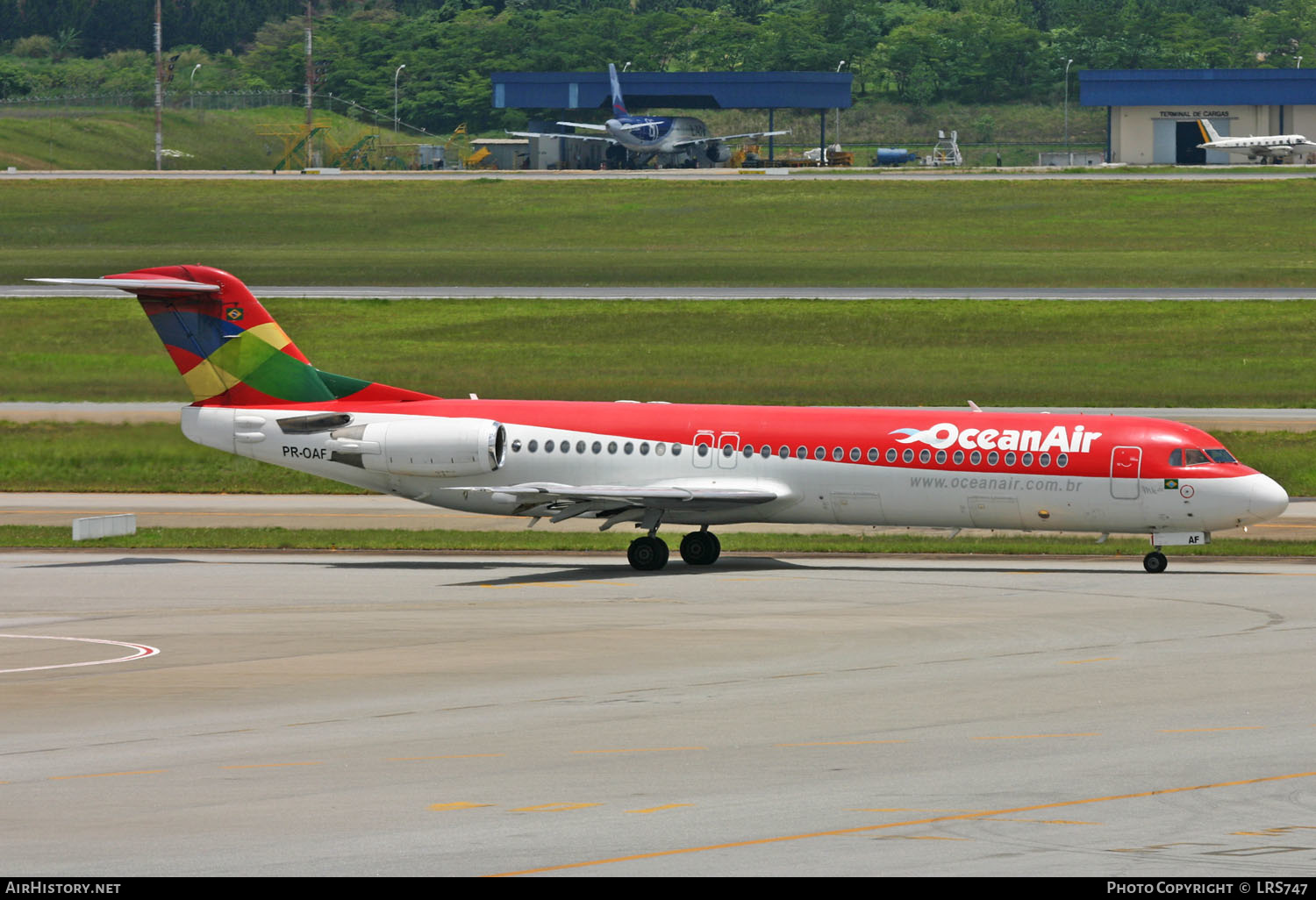 Aircraft Photo of PR-OAF | Fokker 100 (F28-0100) | OceanAir Linhas Aéreas | AirHistory.net #236663