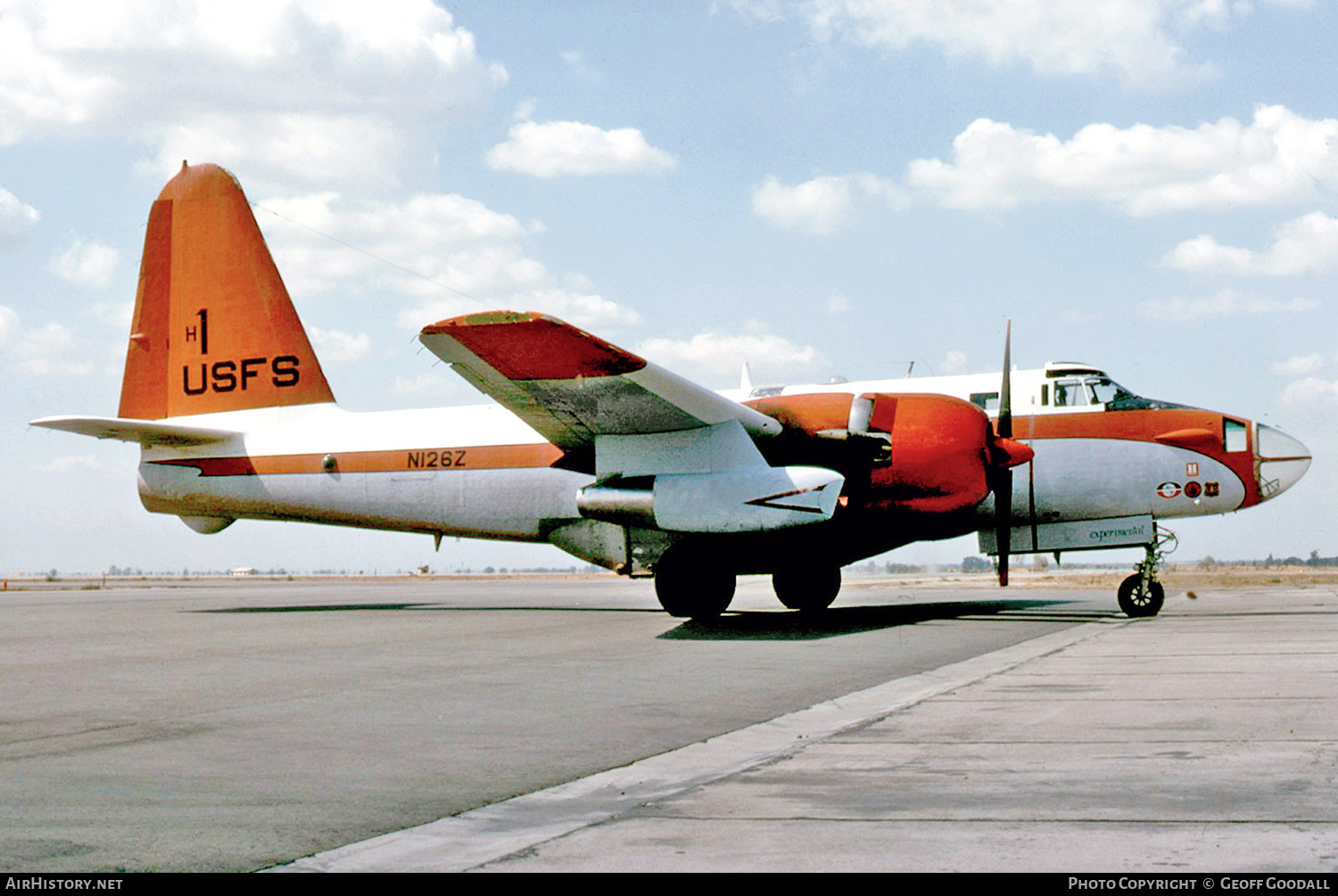 Aircraft Photo of N126Z | Lockheed P-2E/AT Neptune | US Forest Service - USFS | AirHistory.net #236668