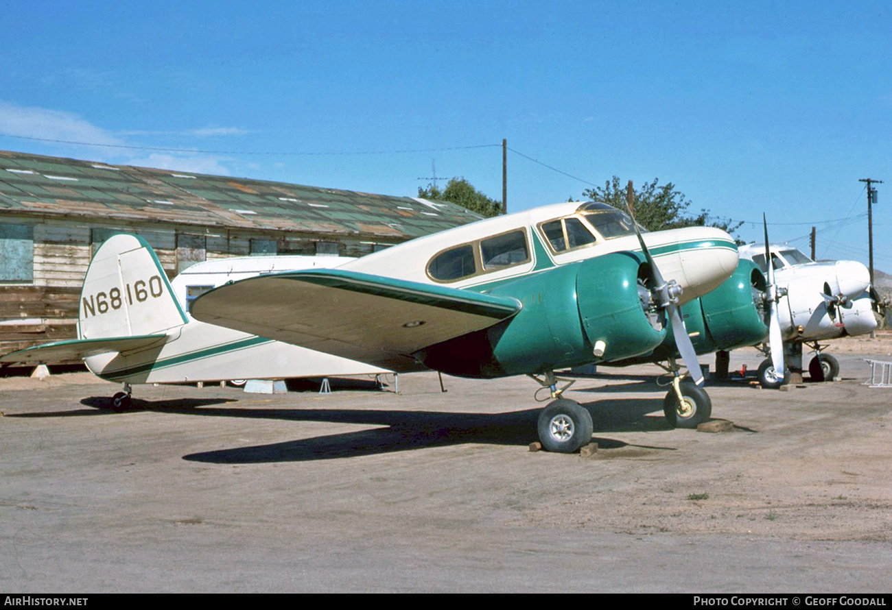 Aircraft Photo of N68160 | Cessna T-50 Bobcat | AirHistory.net #236688